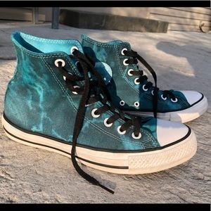 Custom Tie-Dyed Converse